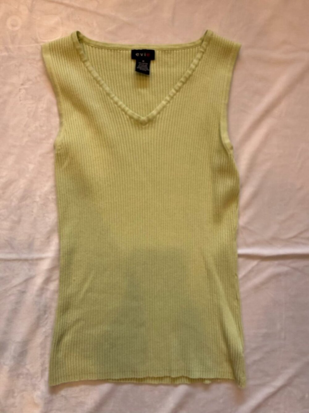 Evie Mint Green Ribbed Knit Sweater Vest PREPPY COTTAGECORE